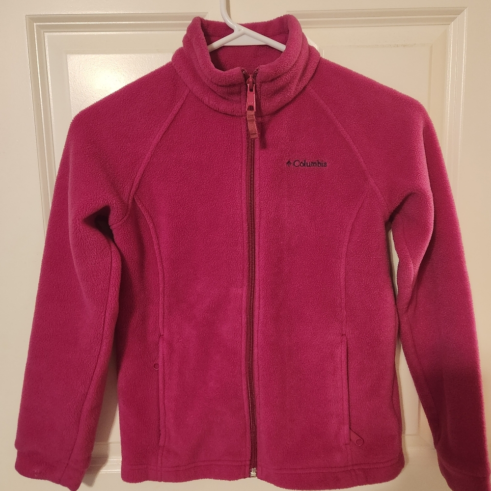 Columbia Vibrant Pink Fleece Jacket